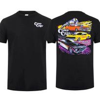 COMP Cams Pro Street T-Shirt Retro Drag Racing Graphic Tee S įvairiaspalvis