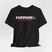 Vintažiniai Burliavimo Jūrinės Žvejybos Marškinėliai Evinrude Pakabinamų Variklių Logotipo Marškinėliai JAV Dydis S-5XL S įvairiaspalvis