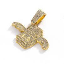 Alloy Jewelry Accessories, Beautiful Knives, Dollar Symbols, Gold Pendants, DIY Necklaces, Jewelry Pendants, High-quality Electroplated Accessories