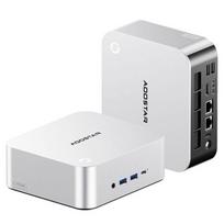 AOOSTAR MACO Mini PC - AMD Ryzen 7 Pro 6850H 8 branduolių procesorius (4,7 GHz maks.) - 24GB LPDDR5 RAM - 1 TB SSD - Keturialypis ekranas - Wi-Fi 6
