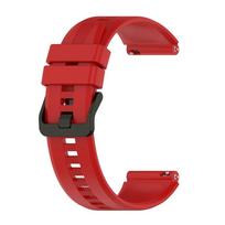 Silikoninė laikrodžio apyrankė, skirta Huawei Honor Watch GS3 GS4 dirželiu ir užsegimu Smart Watch 22mm apyrankė 22mm raudona