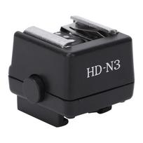 HD-N3 PC Flash Light Hot Shoe Mounting Adapter Accessory for Video Camera