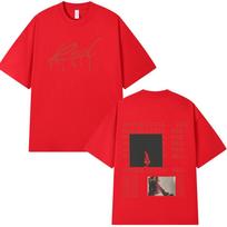Rapper Playboi Carti T Shirt Album Whole Lotta Red Opium Merch T Shirts Men Women Fashion Hip Hop Oversized T-shirt Streetwear S