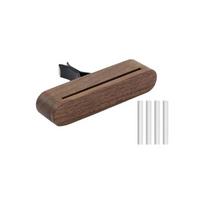 Long Lasting Sustainable Natural Wood Car Air Freshener Vehicle Fragrances Diffuser Long Lasting Scent Safe Mount Design