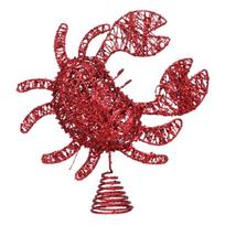 Sturdy Iron Crab Tree Toppers Decoration Festives Centerpieces For Holiday Parties And Office 1
