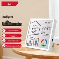Deli Smart WiFi Indoor/Outdoor Temperature and Humidity Monitor