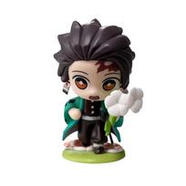 Demon Slayer Tanjiro Kamado Nezuko anime animacinis personažas aklas dėžutė kūrybingas individualizuotas statulos modelis ornamentas staigmena dovanų dėžutės