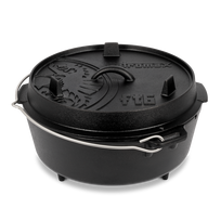 PETROMAX ketaus puodas Dutch Oven su kojelėmis ft6, 5,5l