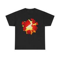 Bloxxer Roblox Y2K Grafinis Marškinėlis Unisex Emo Gatvės Stiliaus Mada 100% Medvilnės Marškinėlis S įvairiaspalvis