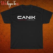 Naujas CANIK Superior Firearms Logotipas Juoda/Pilka/Tamsiai Mėlyna/Balta Dydis S-5XL Unisex Marškinėlis S įvairiaspalvis
