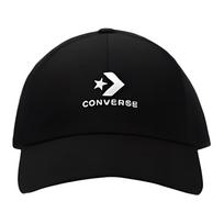 Converse Cotton Baseball Caps Unisex Black 10022130-A01