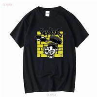 Men's Black Dj T Shirt Nervous Records s for a Music Vinyl Collector him Disk Jockey vintage Washed Stretched fashion Slightly S
