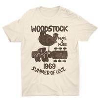 2026 Retro Klasikinis Woodstock Muzikos Festivalis Marškinėliai 100% Medvilnė Grafinis Marškinėlis Vyrams Moterims Vasaros Gatvės Apranga Viršus 5XL įvairiaspalvis