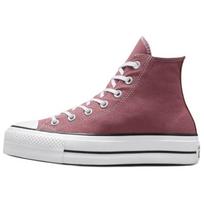 Converse Chuck Taylor All Star Lift Abrasion Resistant High top Canvas Shoes Women's Red A10645C 37