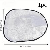 Universal Car Steering Wheel Sun Shade Cover, 1pc, Fits All SUVs, Trucks, Cars, Keeps Cool and Protected