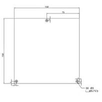 Voron2.4 DIY 3D Printer Parts: Aluminum Print Plate & Mini Board 180x180mm