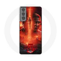 Case - Maniacase - Samsung Galaxy S21 - Soft - Black - Stranger Things Season 5