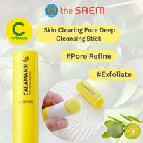 The Saem Calamansi Pore Stick valiklis 15g yellow