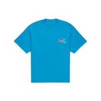 Li Ning X League Of Legends Collaboration Pool Party Series Animacinių filmų spausdinimas apvaliomis kaklomis trumpomis rankovėmis marškinėliai unisex palaidinės ryškiai mėlynos spalvos AHST865-2 M blue