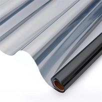 Privatumo langų plėvelė, Vienpusio veidrodžio stiklo atspalvis, Šilumos kontrolė, Saulės UV blokavimas, Stumdomoms durims, Atspindinti lipni namams 40x100 cm