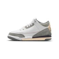A Ma Maniére x Air Jordan 3 Retro SP PS Raised By Women Kids Sneakers White Medium-Grey Violet-Ore DJ0718-110 32