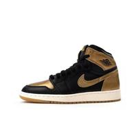 Air Jordan 1 Retro High OG Black Metallic Gold EU 43 juoda
