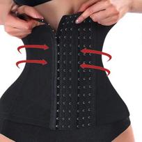 Karštas moteriškas liekninantis juosmens treniruoklis diržas Shapewear pilvo kontrolė pilvo suspaudėjas kūno formuotojas riebalų suspaudimo diržai Faja tvirtas korsetas M