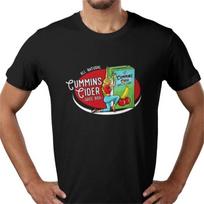 Cummins Cider Juice Box T shirt Tee funny humour 100% cotton - UK all sizes XL