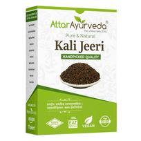 Attar Ayurveda Original Kali Jeeri Seeds 100 g Natural Raw Sorted Ready To Use Traditional Herbal Ingredient