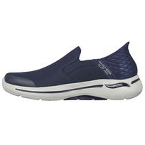 Skechers Go Walk Arch Fit Slip-Ins Comfortable Shock Absorbing Durable Low Top Casual Shoes Men sneakers Blue 216259-NVY 43