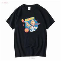 Hololive Shiranui Flare Memorial Scene T Shirt White Japan Limited Vintage Washed Soft Top For Everyday Wear Stylish Unisex S įvairiaspalvis