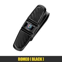 RYXA9 Car Glasses Clip Sun Visor Eyeglasses Sunglasses Holder Auto Interior Accessories For Alfa Romeo 4C 159 166 Giulia Giulietta 156
