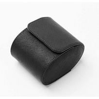 Single Watch Roll Travel Case Portable Vintage Leather Watch Storage Organizer Wristwatches Box Watch Roll Travel Case 1 slots juoda
