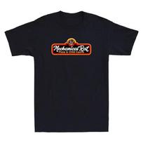 Mechanical Rat Pizza & Child Casino Funny Rat Graphic Men's Short Sleeve T-Shirt S įvairiaspalvis