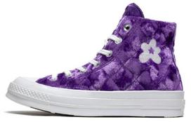 Chuck 70 Golf Le Fleur x Chuck 70 Converse Hi 'Quilted Velvet Tillandsia Purple' 165600C 35 purple