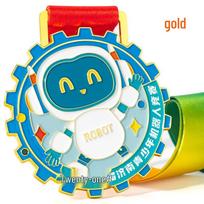 Custom Youth Robotics Award Medal for Drone Competition auksas