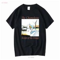 RK80S 369 WT THE CHAMELEONS SCRIPT OF BRIDGE T SHIRT SIZE S 5XL vintage Washed homme Breathable fashion Stylish S įvairiaspalvis