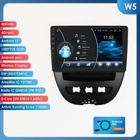 Ossuret Carplay 2din Android Automagnetola Peugeot 2005 Toyota Aygo 2014 Citroen C1 Automagnetolai Multimedia Vaizdo Grotuvas GPS Navigacija Carplay Auto 4G RDS DVR W5 8Core 4G 64G