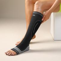 Vbosi Unisex Anti Slip Elastic Calf Ankle Support For Running Basketball Daily Life Comfortable Fit M juoda