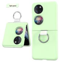 Samsung Z Flip 5 Ring Buckle Transparent Anti-Drop Case for Flip4 (3-Piece) Samsung Z Flip 4