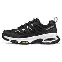 Skechers Skech-Air Envoy Lace-Up Durable Low-Top Running Shoes Men sneakers Black White 237214C-BKW 39.5