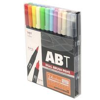 Tombow Dual Brush Pen ABT Set 24-Color (Basic) AB-T24CBA
