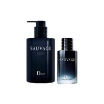 Dior Sauvage Shower Gel With Perfume Eau De Toilette Shower Gel 250ml+Perfume EDT 200ml