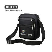 RWXI1 Fashionable Oxford Cloth Car Crossbody Bag Water-proof Travel Pack Shoulder Bag For Alfa Romeo 159 Giulietta 156 147 Giulia Mito