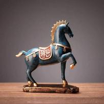 Horse Success Feng Shui Horse Ornaments Get rich Lucky Blessing Living Room Display Housewarming Gifts TV Cabinet Decorations