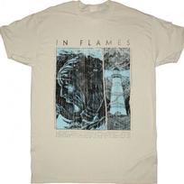 In Flames Siren Charms Natural T-Shirt S įvairiaspalvis