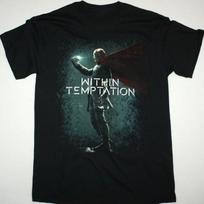 Retas „Within Temptation“ grupės albumo turo marškinėlis Dydis S iki 5XL ZL665 Unisex marškinėlis S įvairiaspalvis