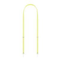 Reguliuojamas dėklas Magnetinis telefono dirželis nuo praradimo Austas telefono dėklas per petį Patvarus kaklo dirželis iPhone 17/Air/17 Pro Max geltona