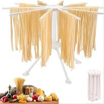 1pc Collapsible Pasta Drying Rack, Noodle Stand with 10 Bar Handles Spaghetti Dryer Stand, Household Noodle Dryer Rack Hanging for Home Use Kitchen 1pc