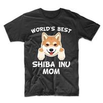 Shiba Inu Mom Shirt World S Best Shiba Inu Mom Dog Owner Unisex T-Shirt S